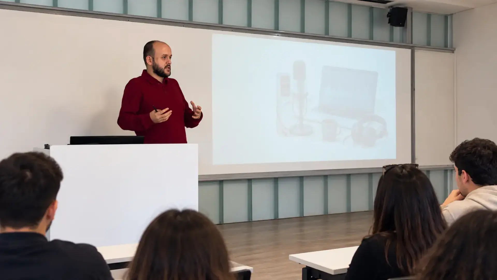 İstanbul Ticaret Üniversitesi podcast atölyesi