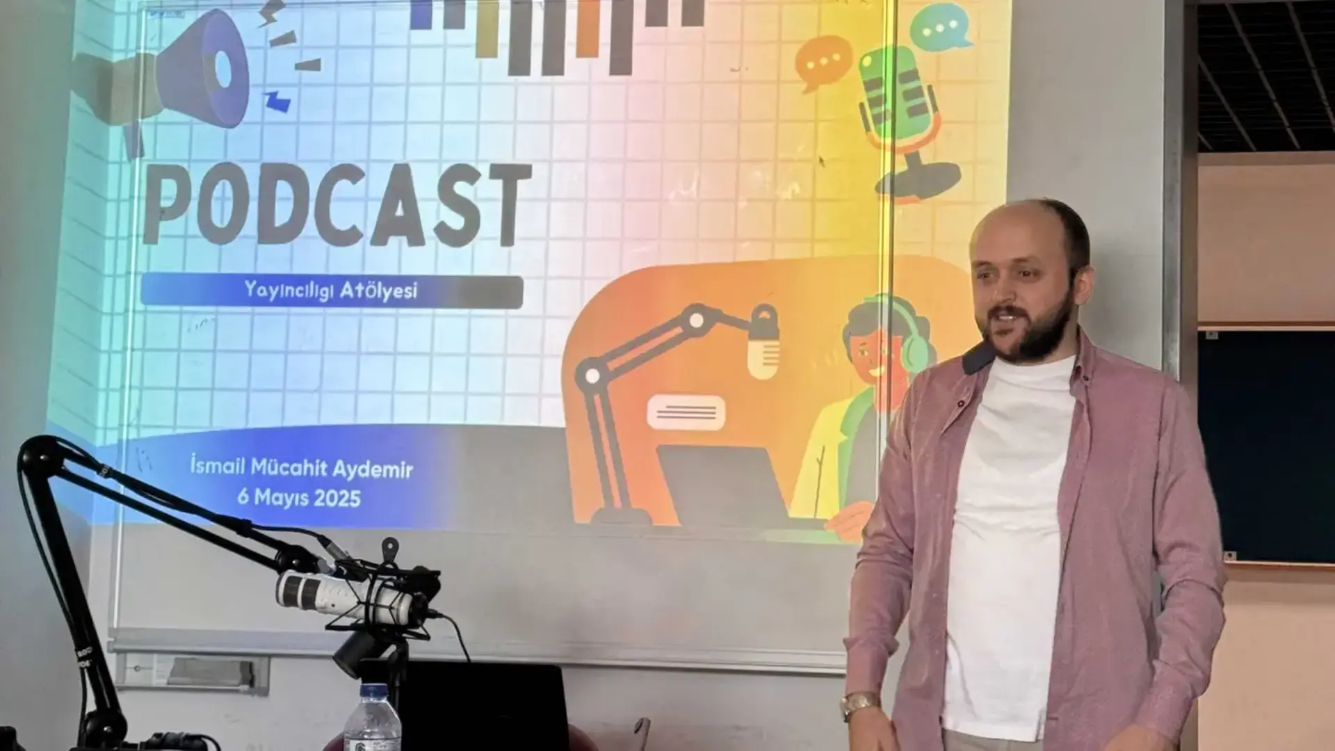 Marmara Üniversitesi podcast atölyesi